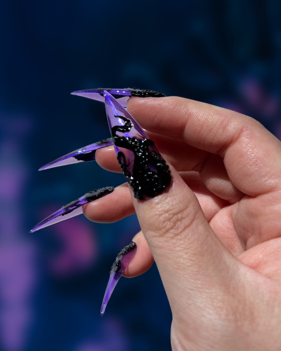 Crystallized Tentacles Pamper Nail Gallery