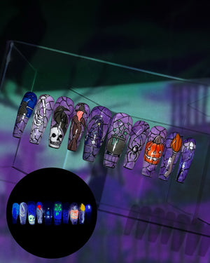 Halloween Stained Glass