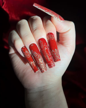 Medieval Red Tarot