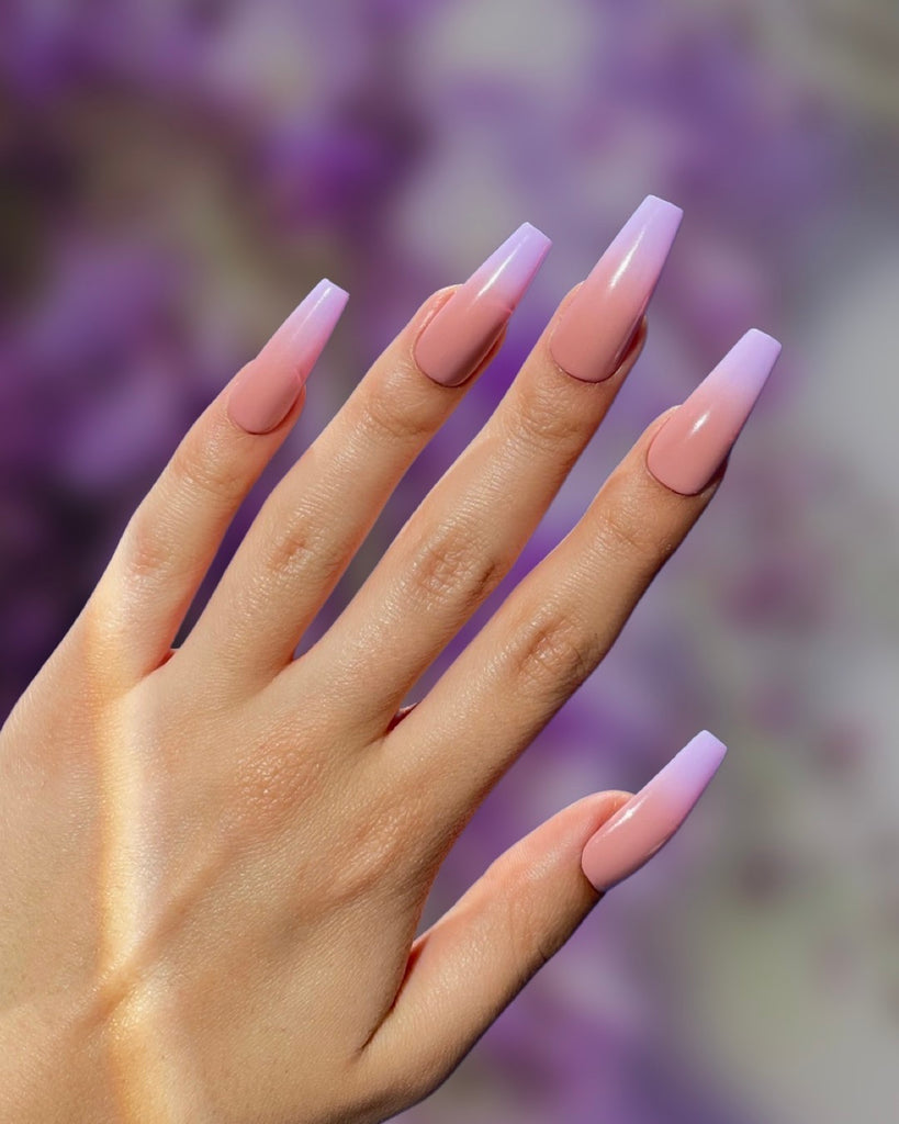 Lilac Ombre-Pamper Nail Gallery-ombré