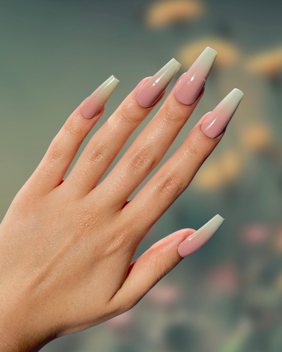 Sage Ombre – Pamper Nail Gallery