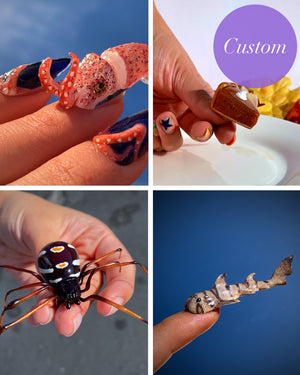 Custom Sculpture Press-Ons