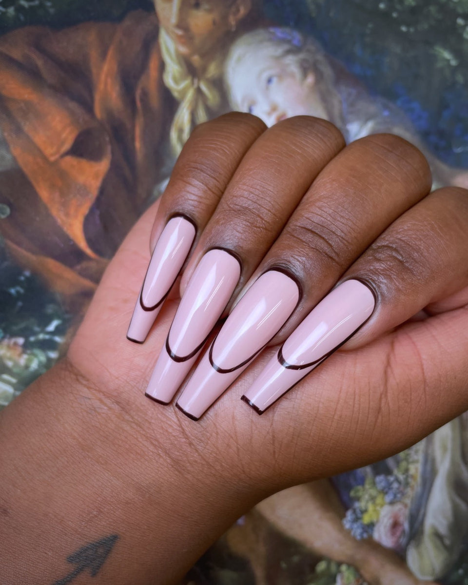 Framed French – Pamper Nail Gallery