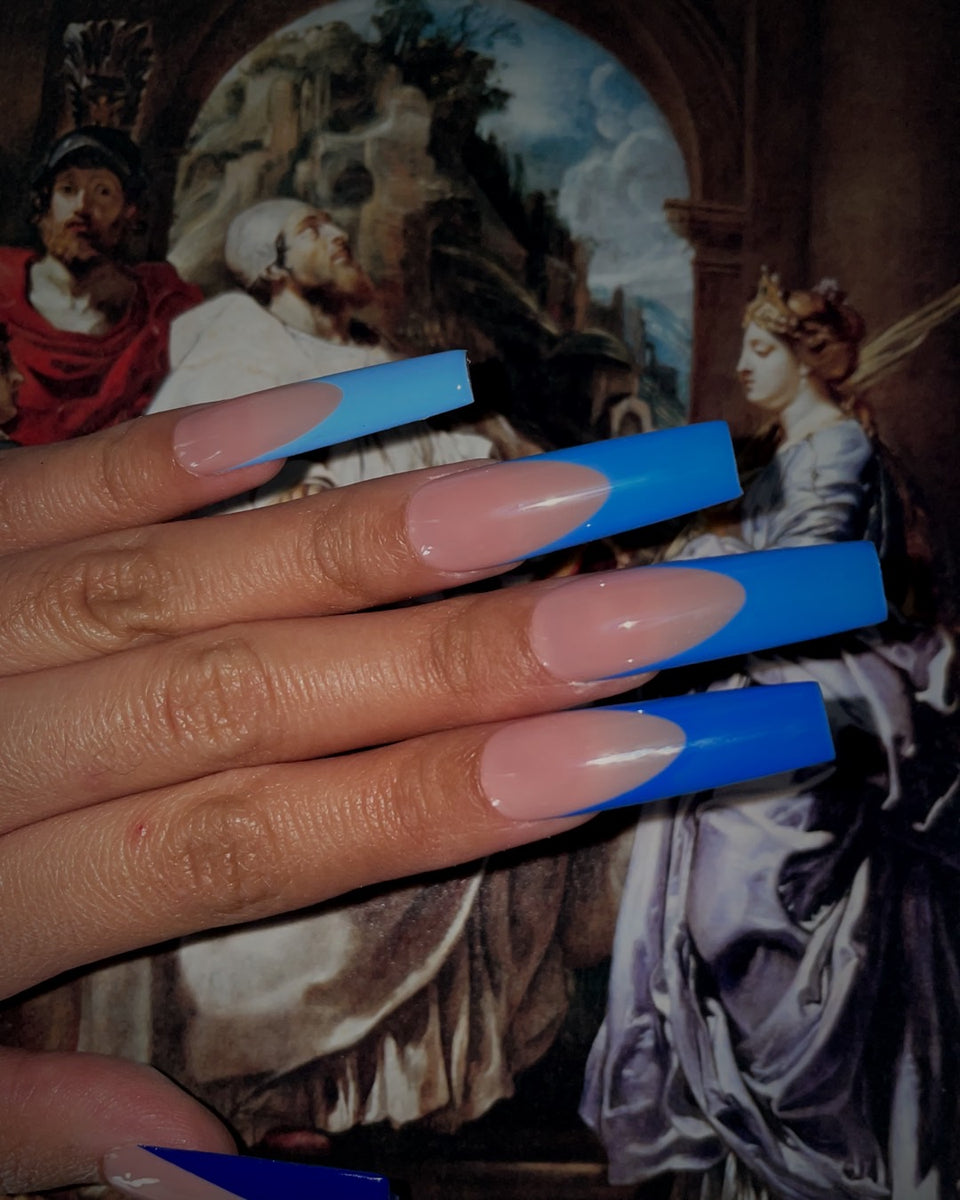 French Azure – Pamper Nail Gallery