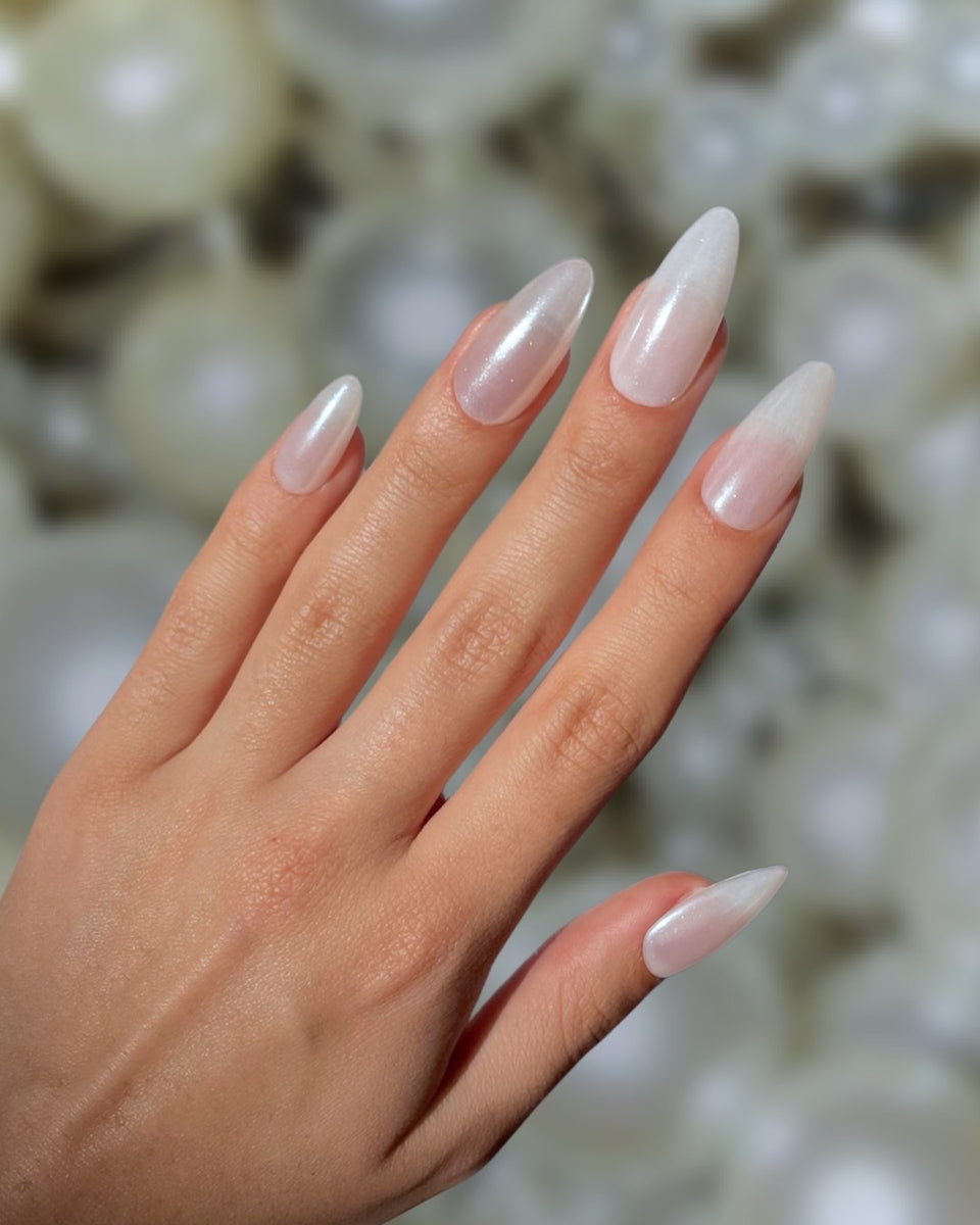 Peach Freshwater Pearl – Pamper Nail Gallery