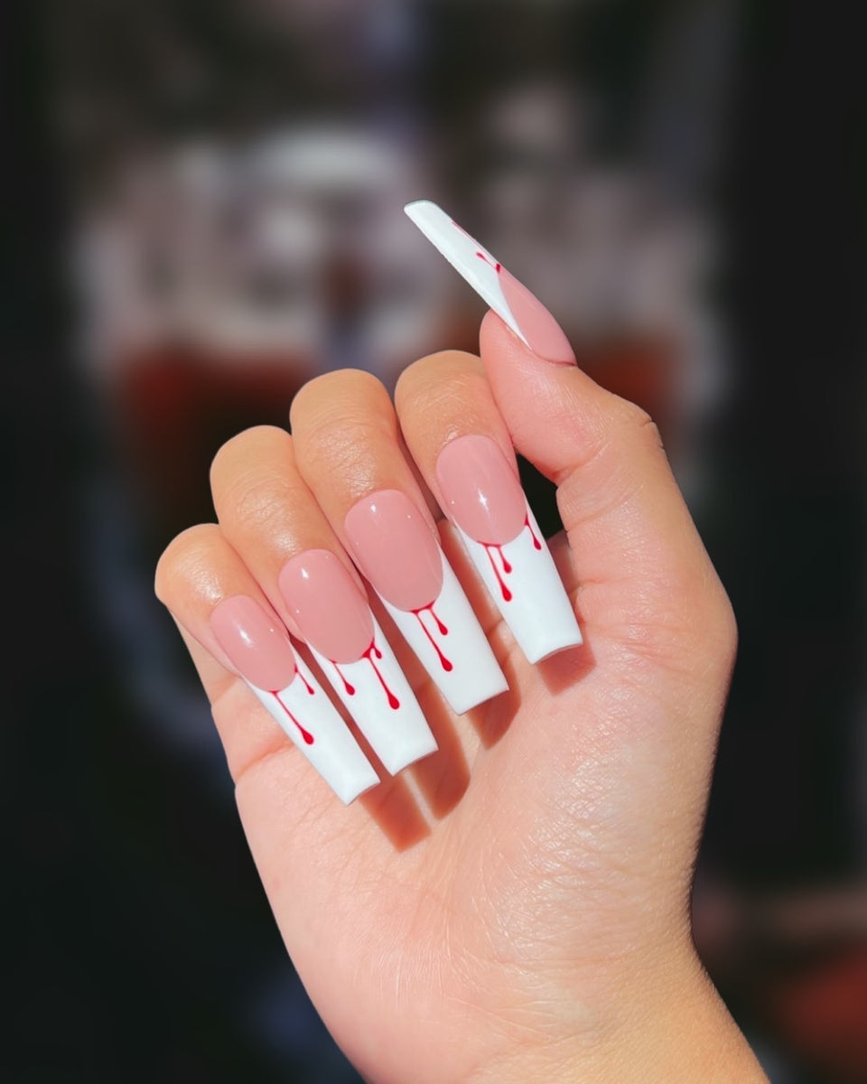 Bleeding French – Pamper Nail Gallery - Main Image