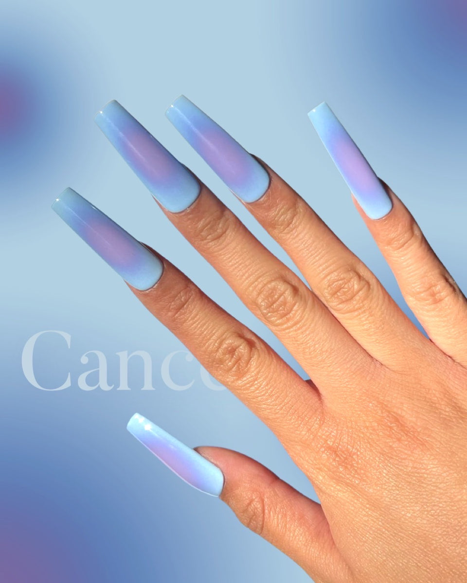 Cancer Aura Pamper Nail Gallery