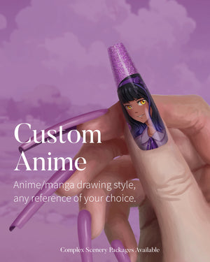 Custom Anime Press-Ons