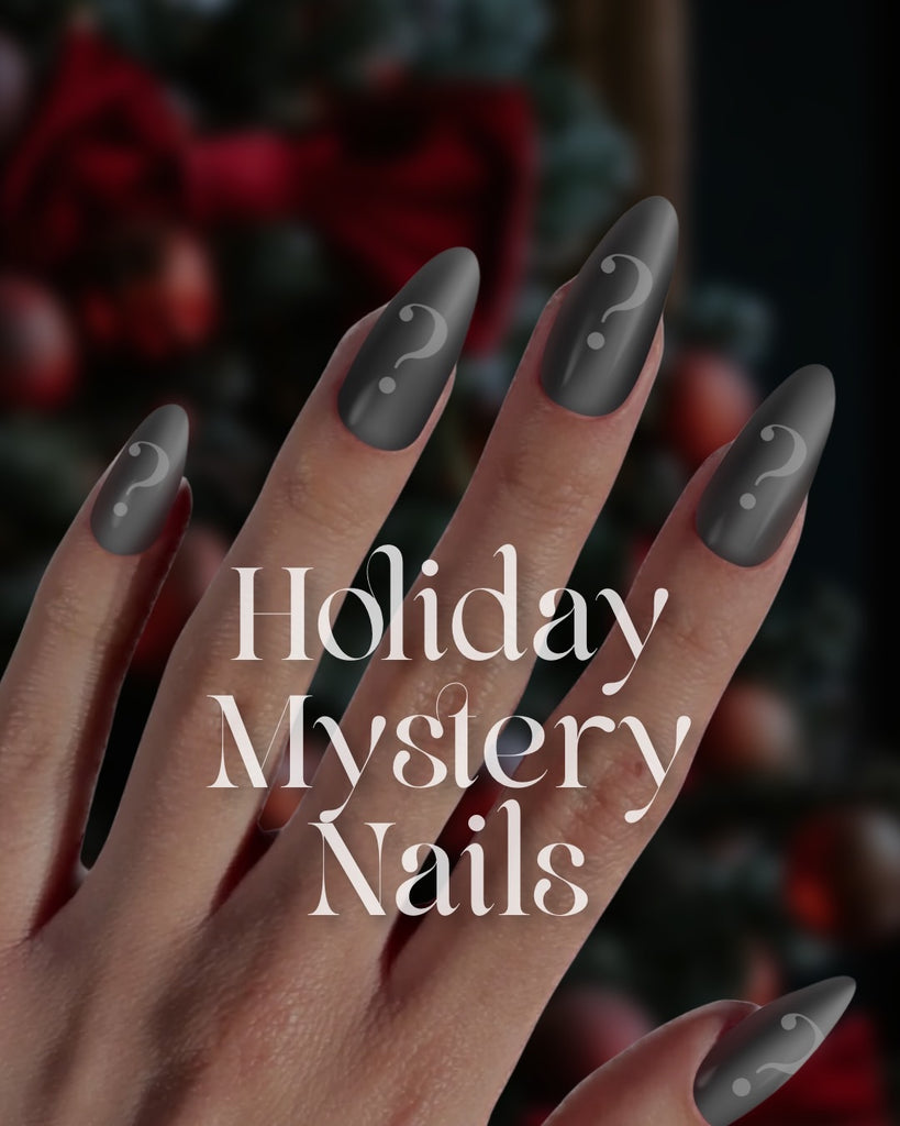 Press-on holiday nails I designed :) : r/Nails