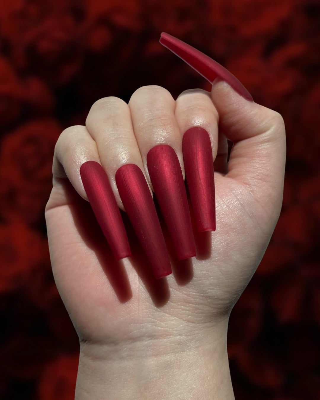 Romantic Rose Petal Nails That Whisper Love