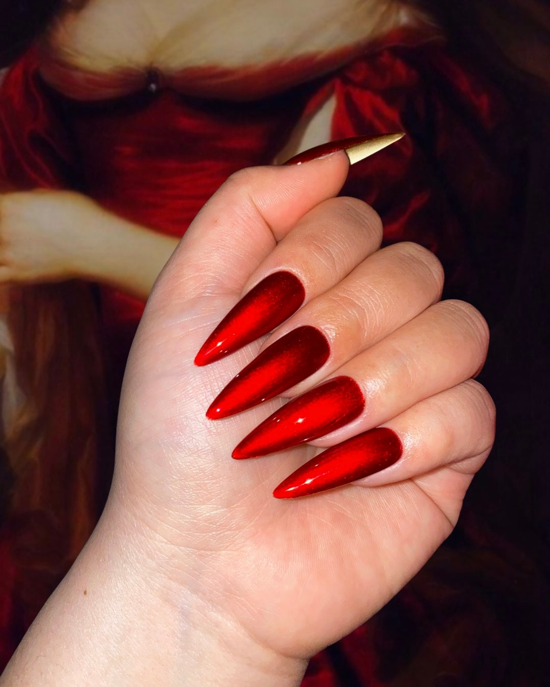 Rich Crimson Harvest Nail Shade