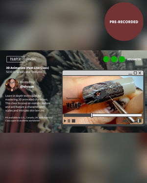 (Pamper Academy: Season 3, Episode 1) 3D Animation Scales and Textures with @vivxue