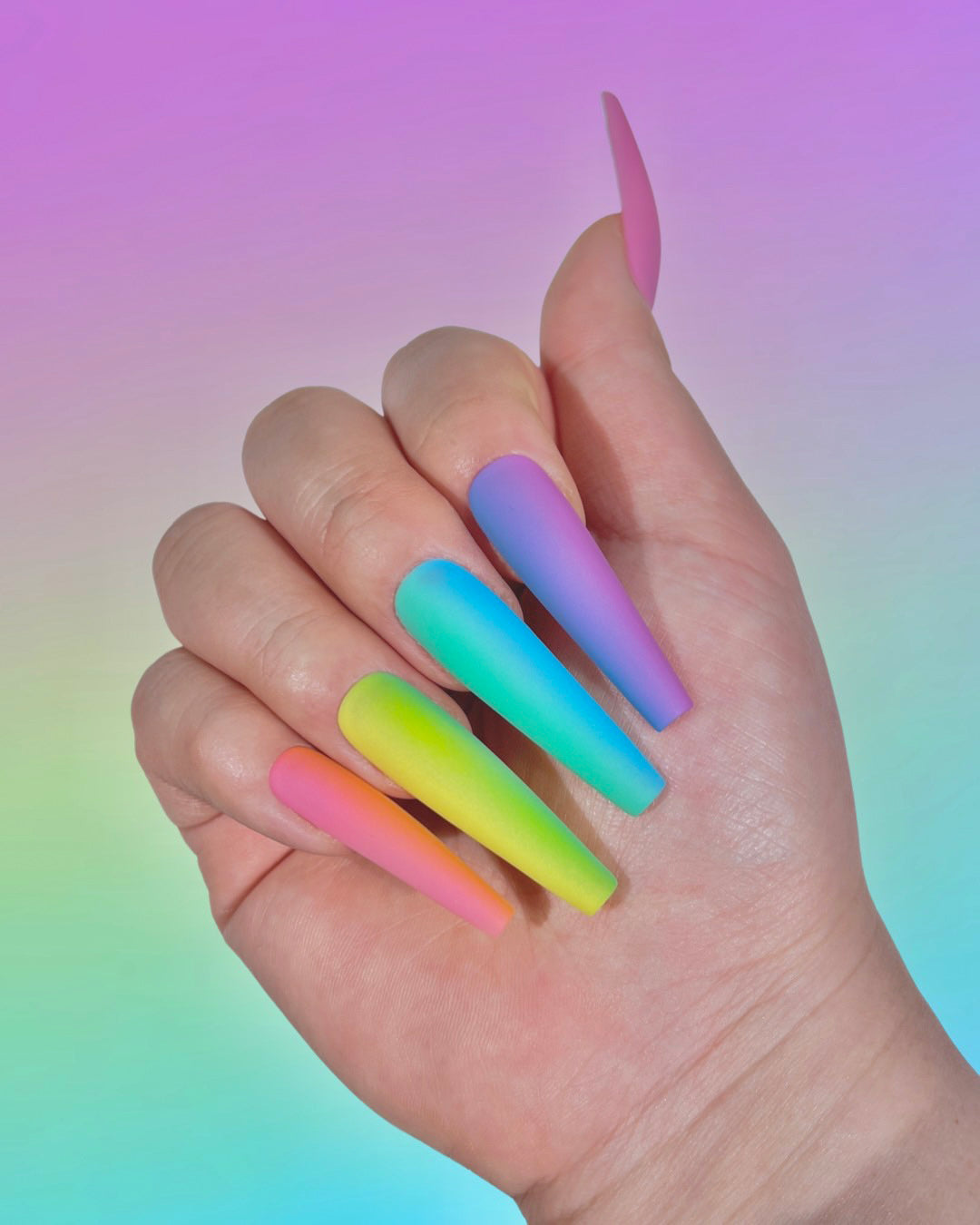 The Hottest Rainbow Nails ❤️ Get The On-Trend Look 2020