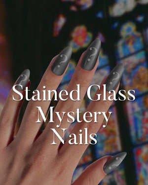 Stained Glass Mystery Nails