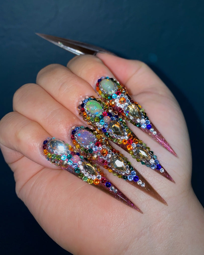 fleur d'opale: Prism-Pamper Nail Gallery-high jewelry 