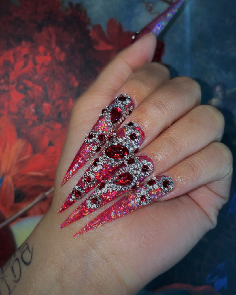 Amelie Ruby-Pamper Nail Gallery-high jewelry 