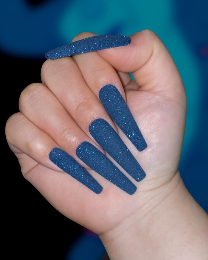 Alice Blue-Pamper Nail Gallery-glitter