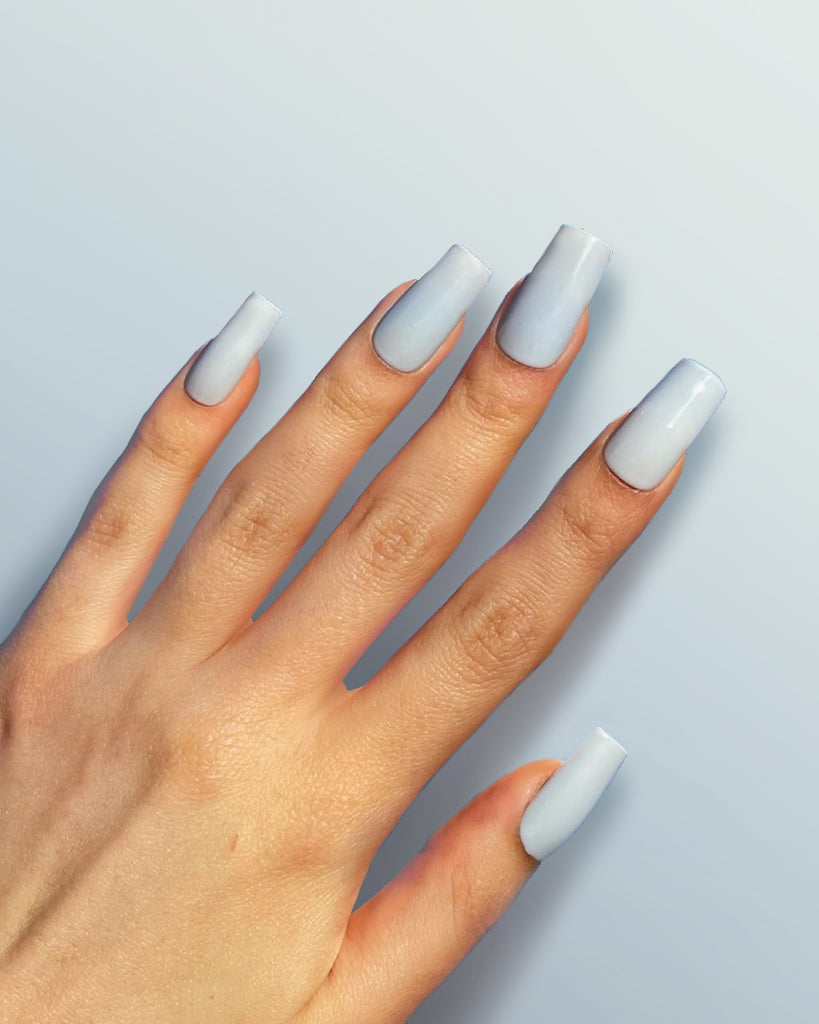 Cool Light Gray-Pamper Nail Gallery-solid color