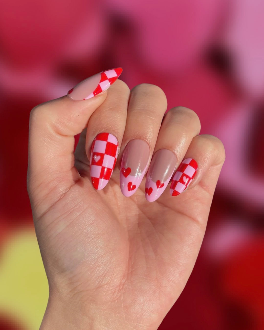 Chic Valentines Nail Designs